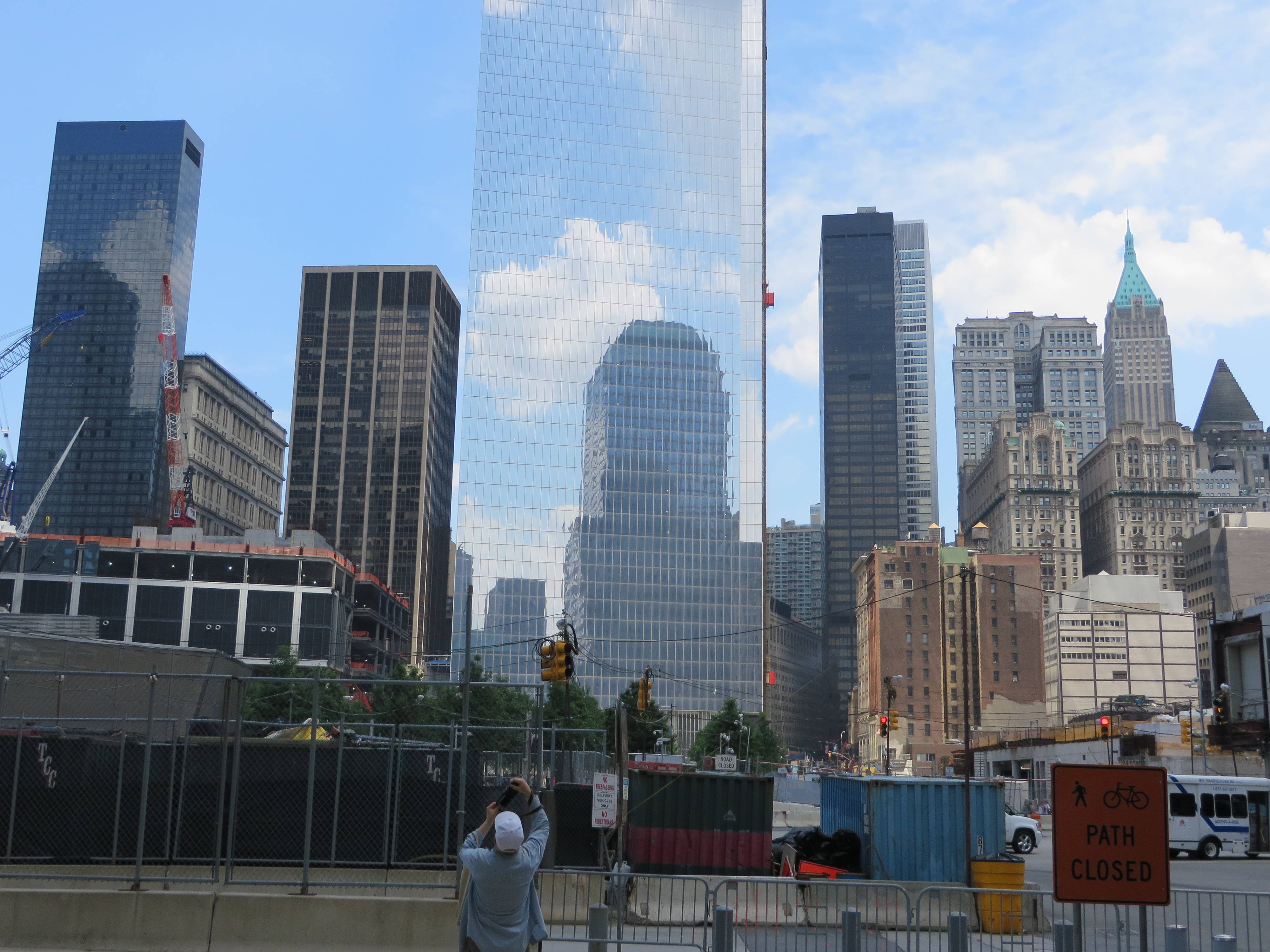 New York Skyscraper Illusion